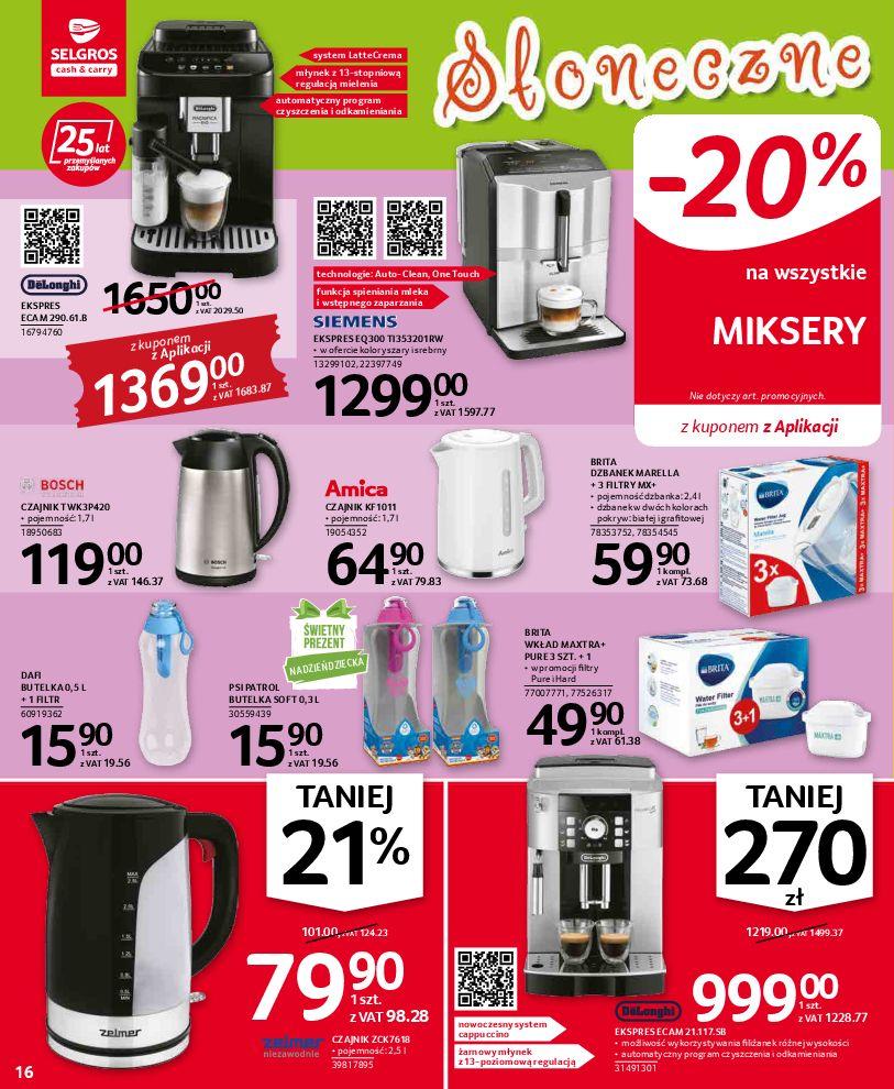 Gazetka promocyjna Selgros str. 16