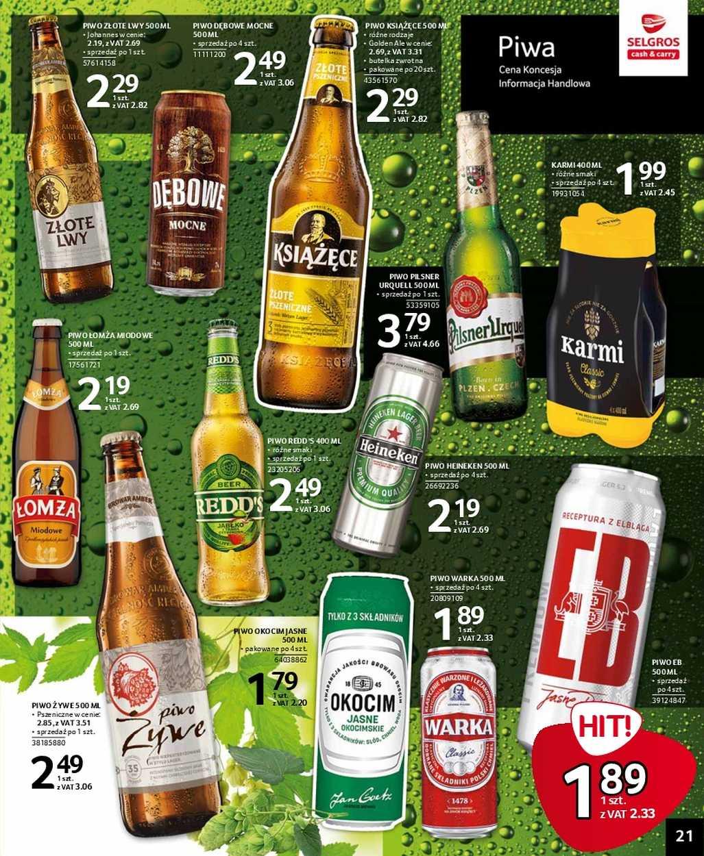 Gazetka promocyjna Selgros str. 21