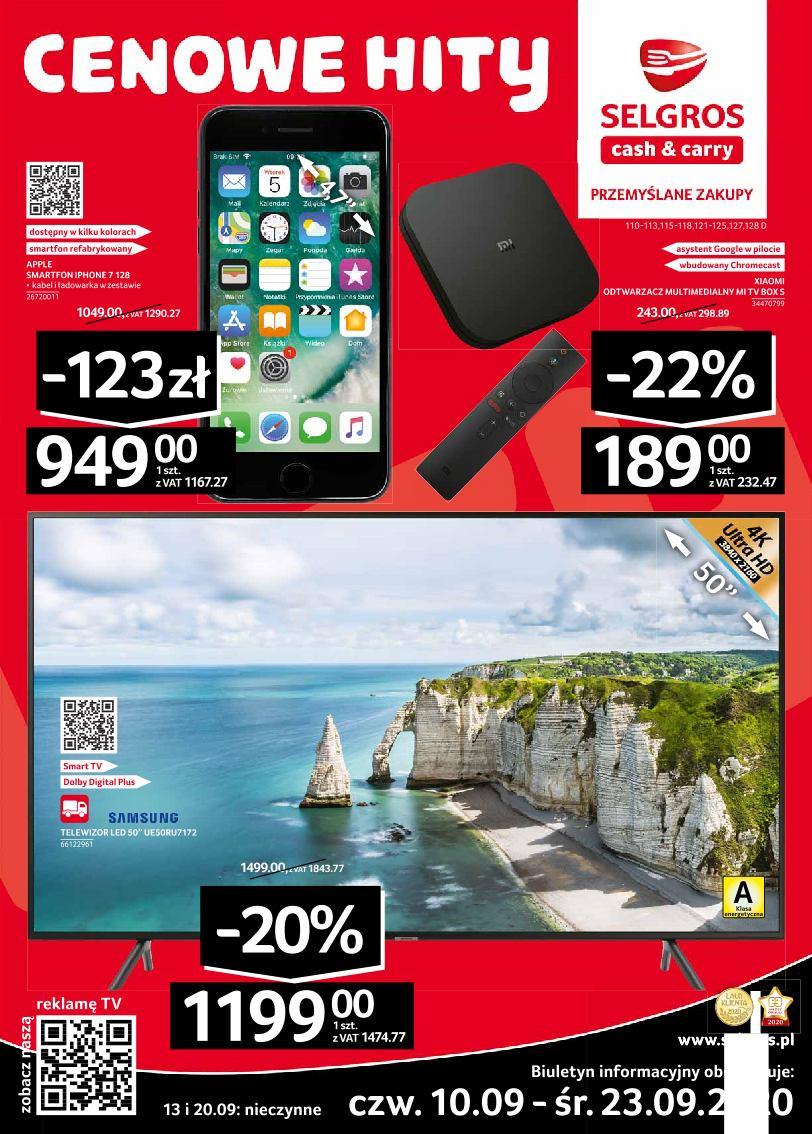 Gazetka promocyjna Selgros str. 1