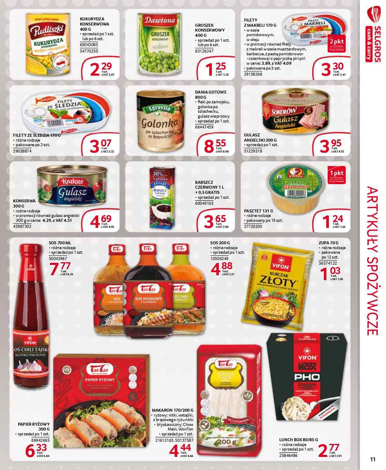 Gazetka promocyjna Selgros str. 11