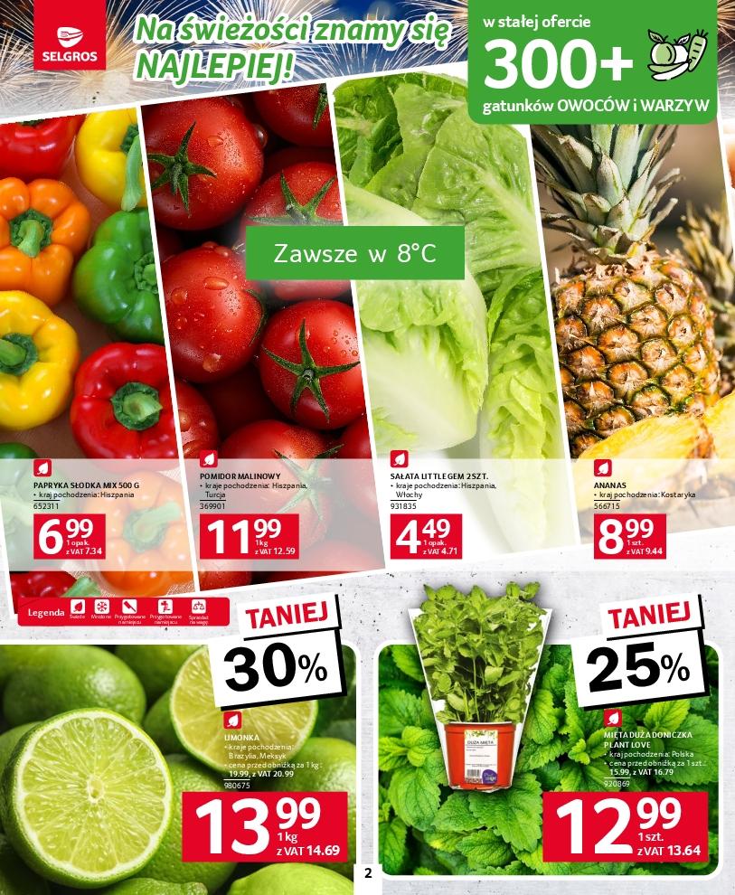 Gazetka promocyjna Selgros str. 2