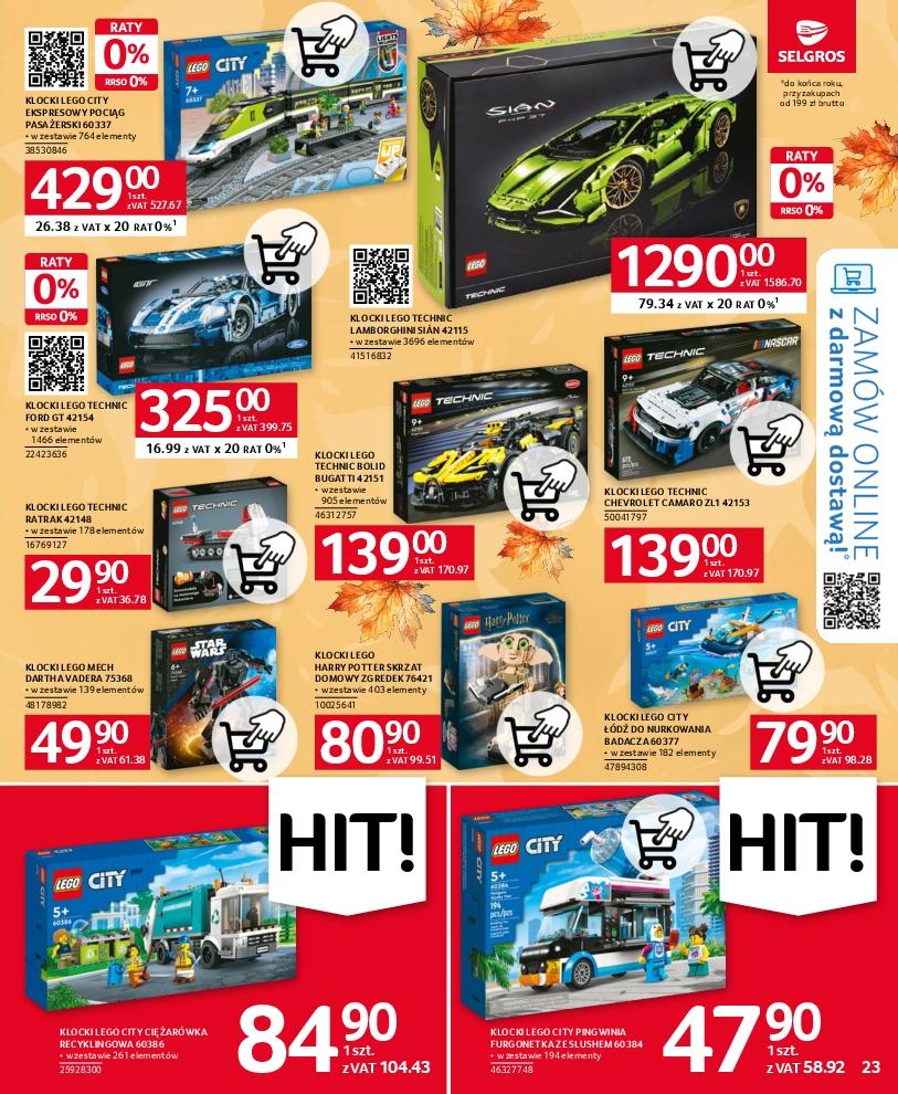 Gazetka promocyjna Selgros str. 23