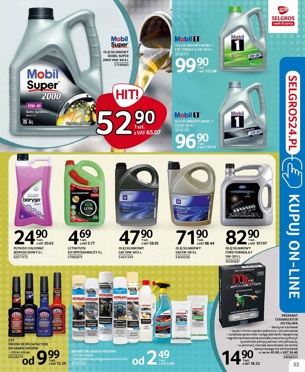 Gazetka promocyjna Selgros str. 33