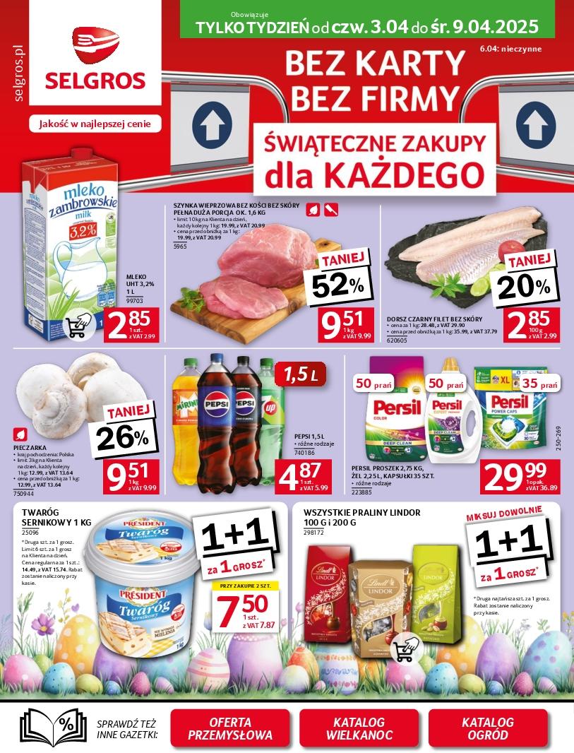 Gazetka promocyjna Selgros str. 1