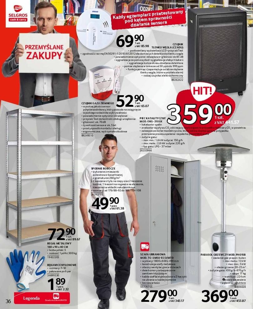 Gazetka promocyjna Selgros str. 36
