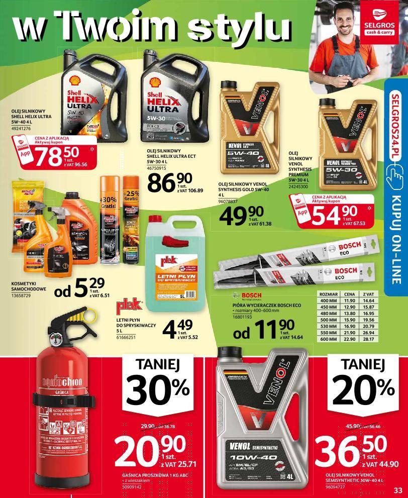 Gazetka promocyjna Selgros str. 33