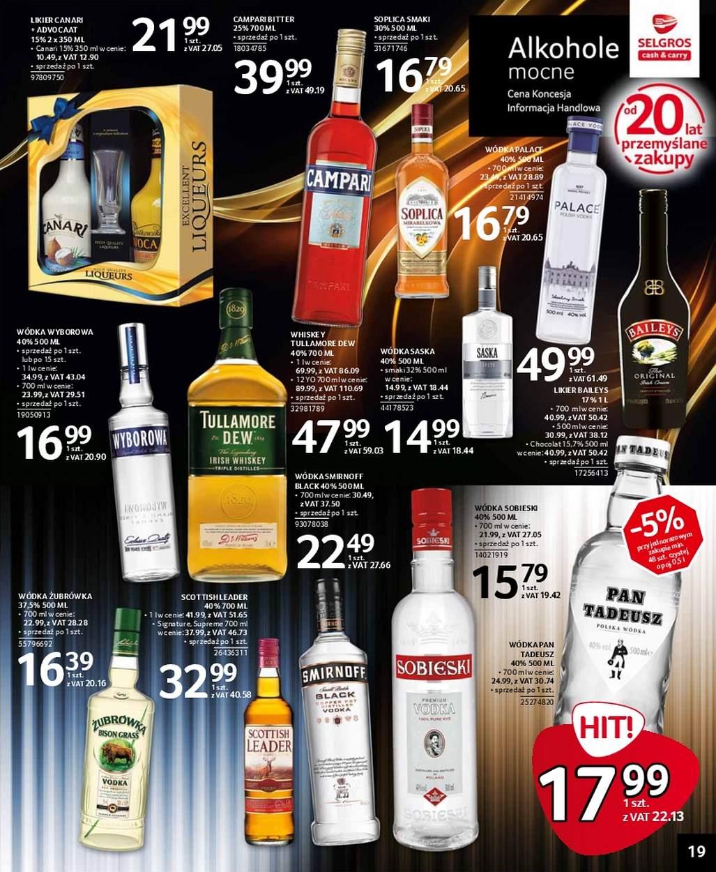 Gazetka promocyjna Selgros str. 19