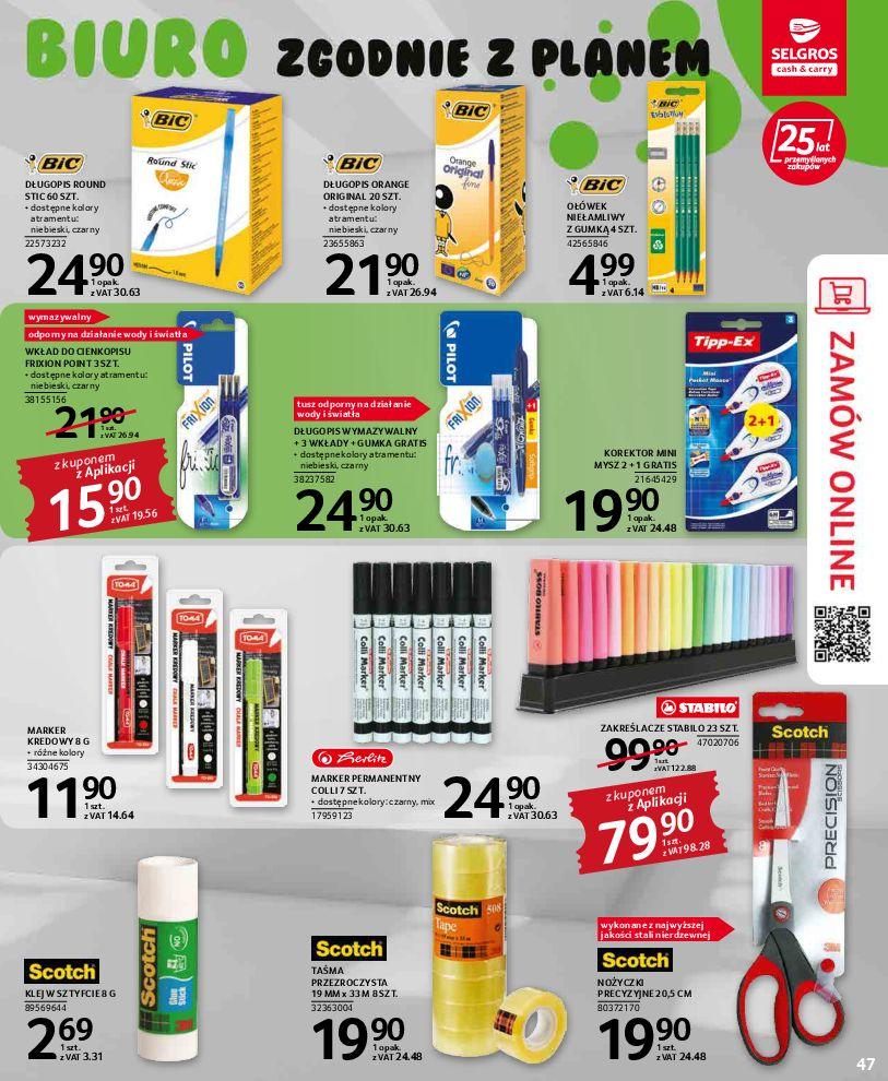 Gazetka promocyjna Selgros str. 47