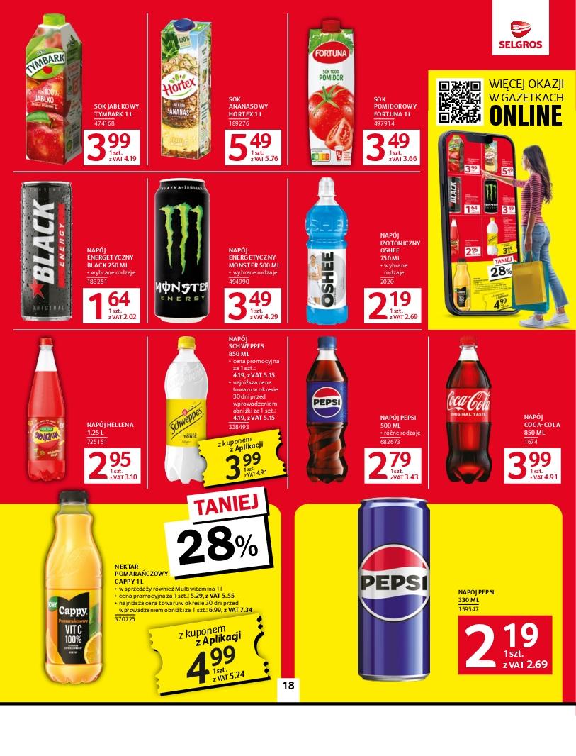 Gazetka promocyjna Selgros str. 18
