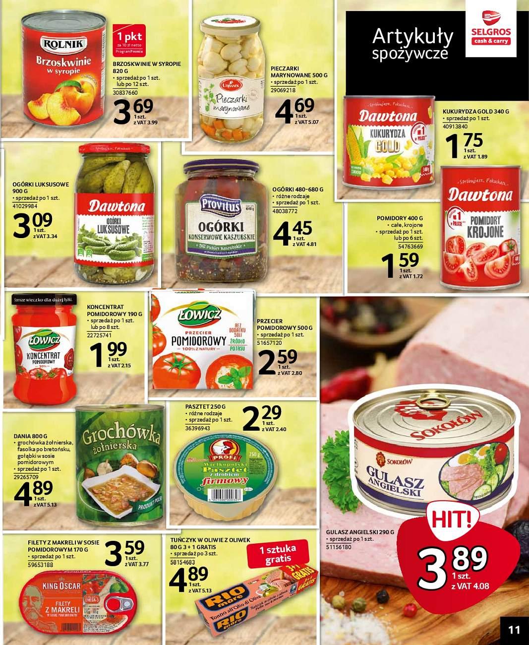 Gazetka promocyjna Selgros str. 11