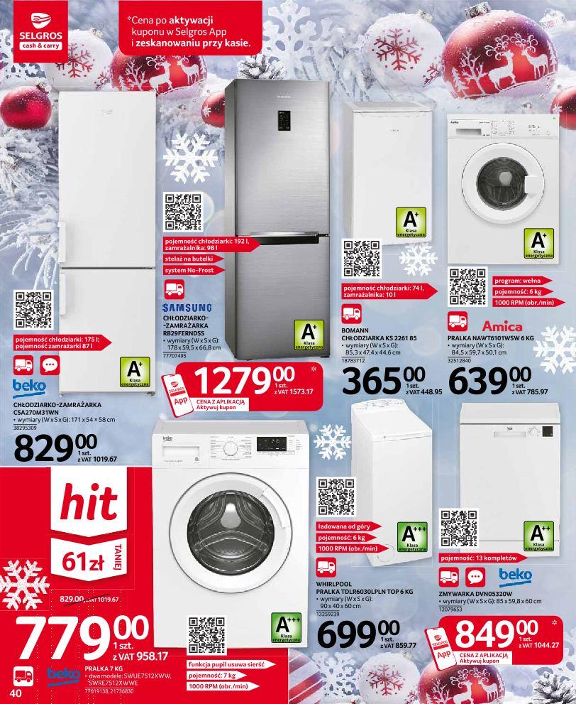 Gazetka promocyjna Selgros str. 40