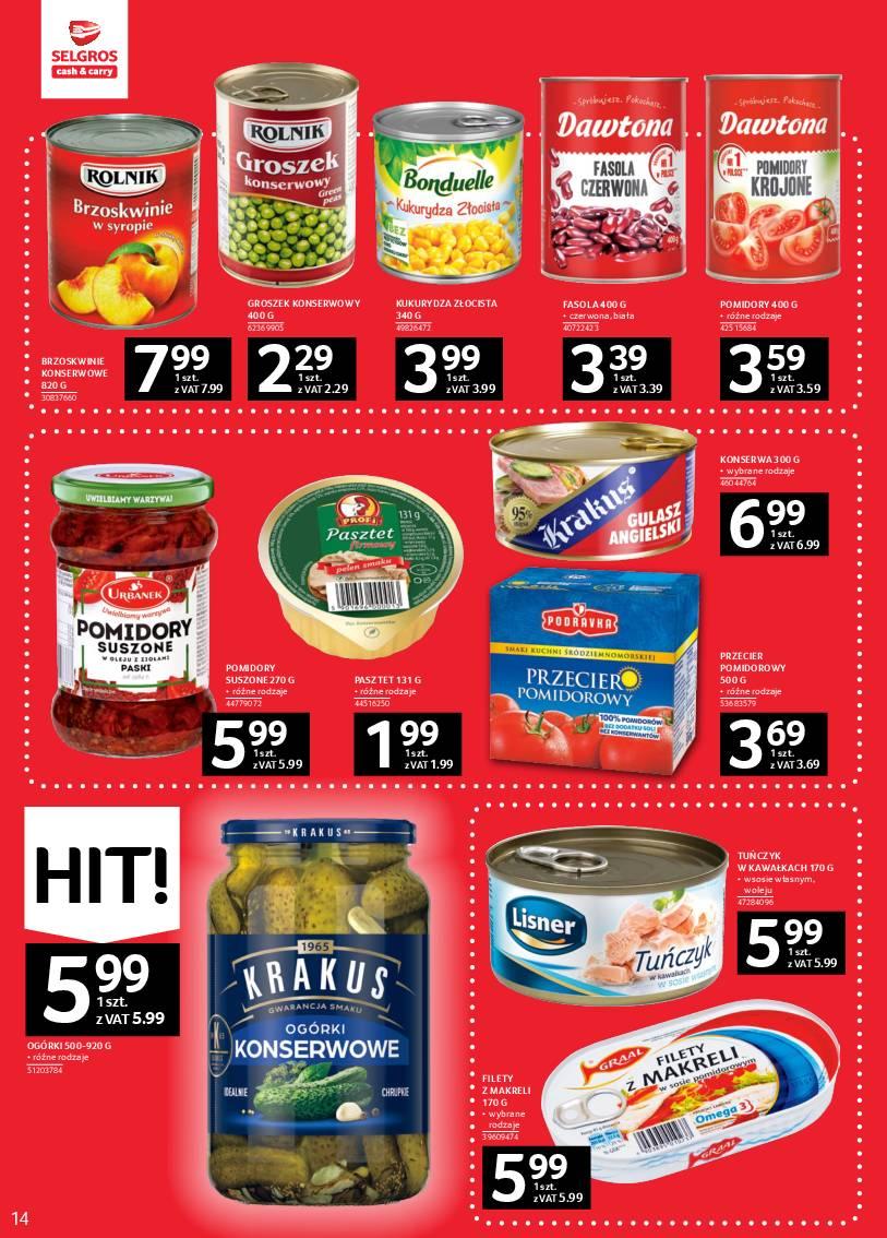 Gazetka promocyjna Selgros str. 14