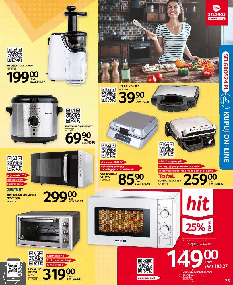 Gazetka promocyjna Selgros str. 23