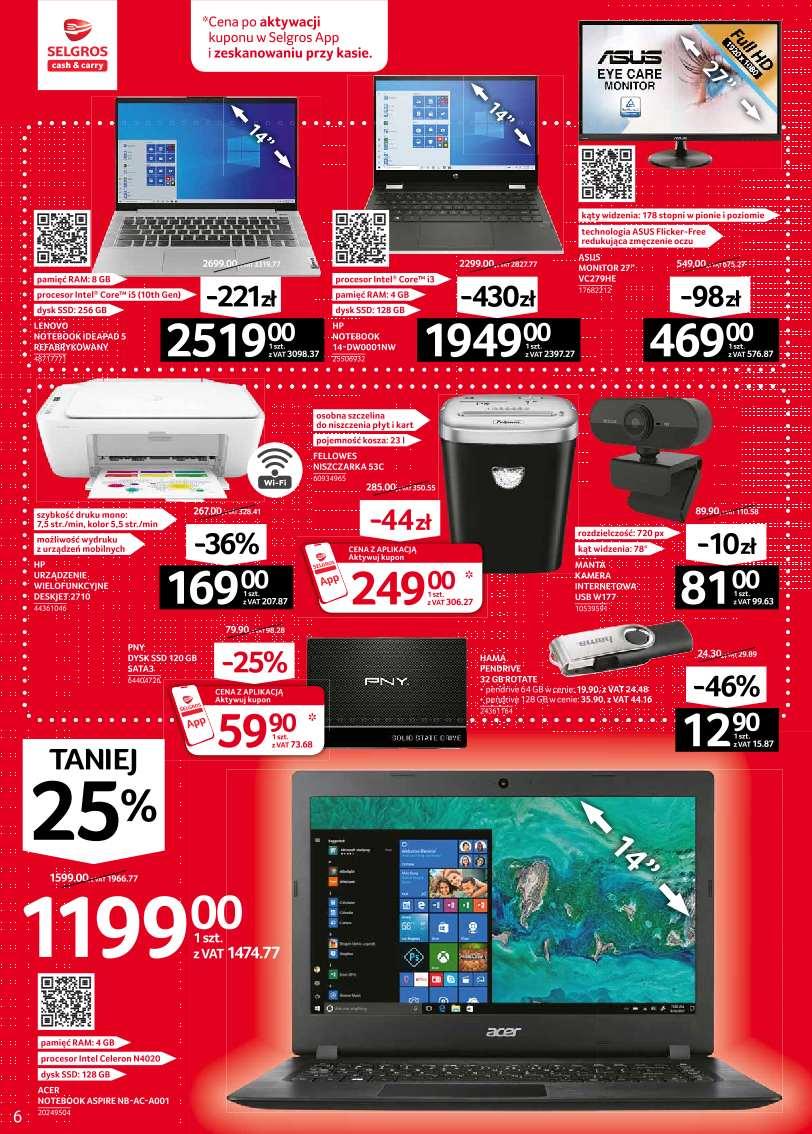 Gazetka promocyjna Selgros str. 6