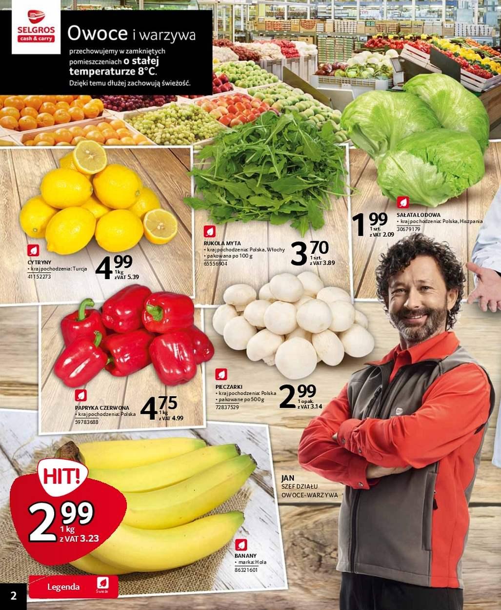 Gazetka promocyjna Selgros str. 2