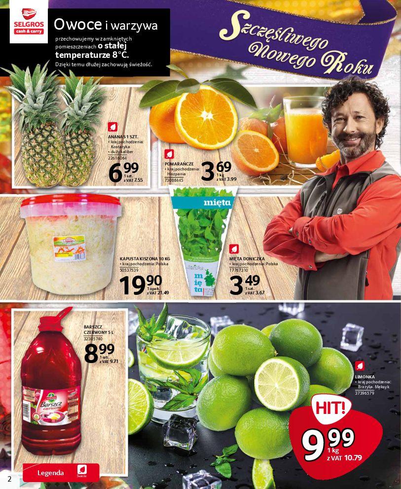 Gazetka promocyjna Selgros str. 2