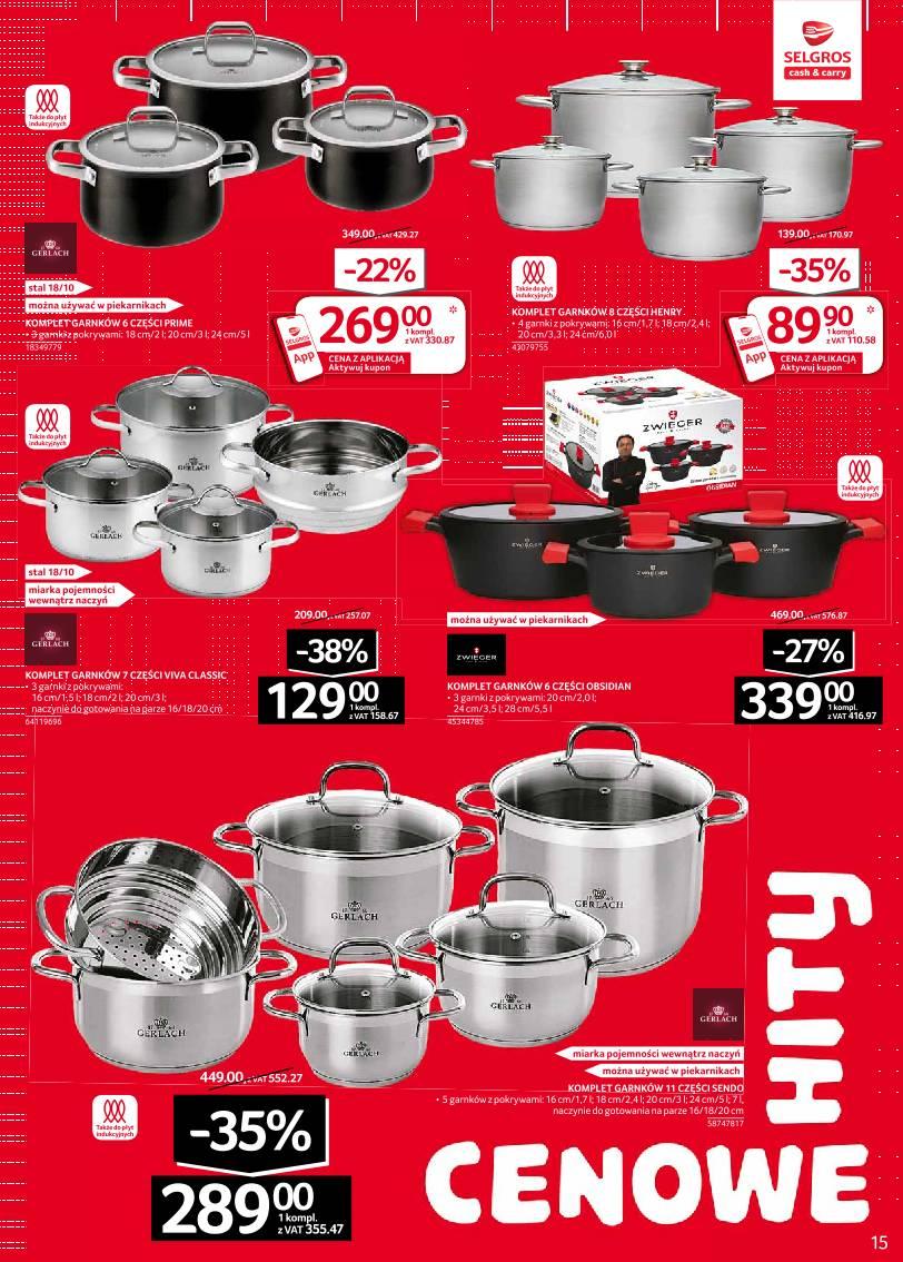 Gazetka promocyjna Selgros str. 15