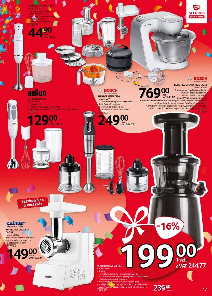 Gazetka promocyjna Selgros str. 17