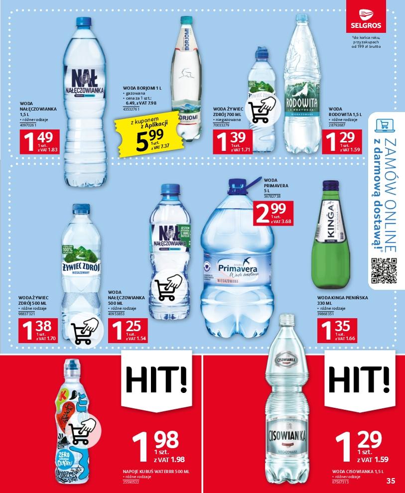 Gazetka promocyjna Selgros str. 35