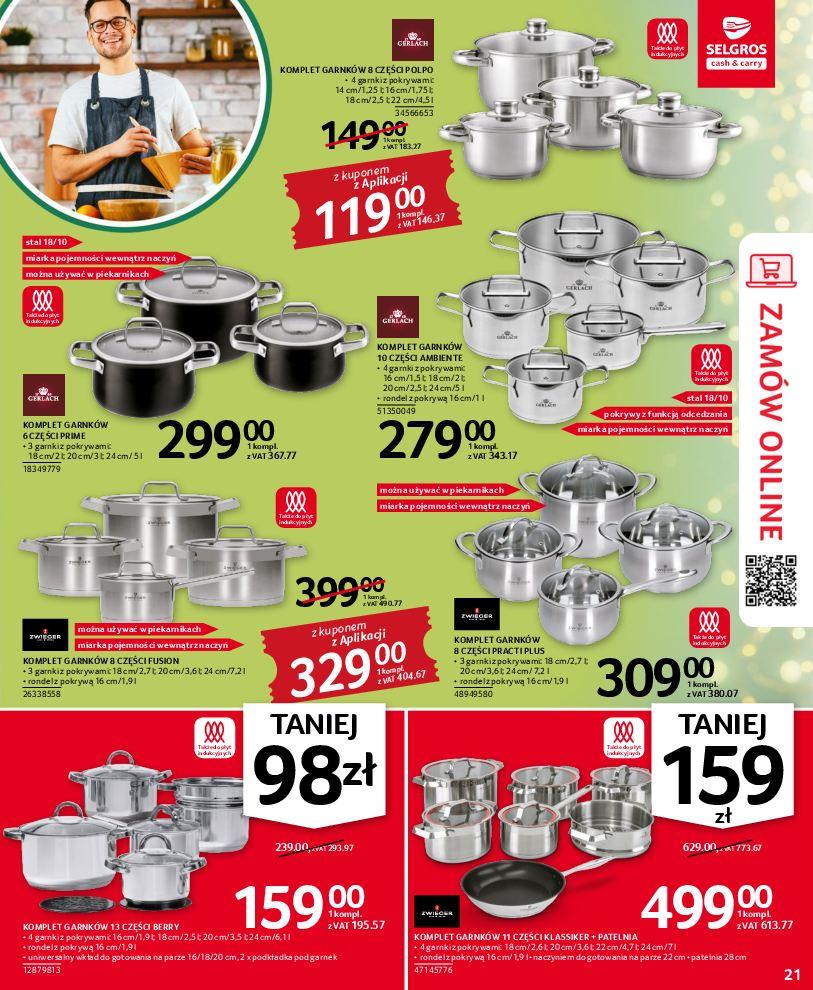 Gazetka promocyjna Selgros str. 21