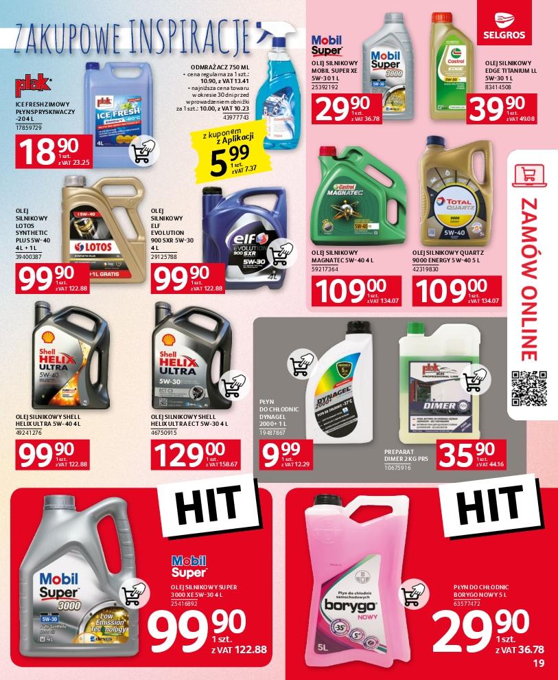 Gazetka promocyjna Selgros str. 19