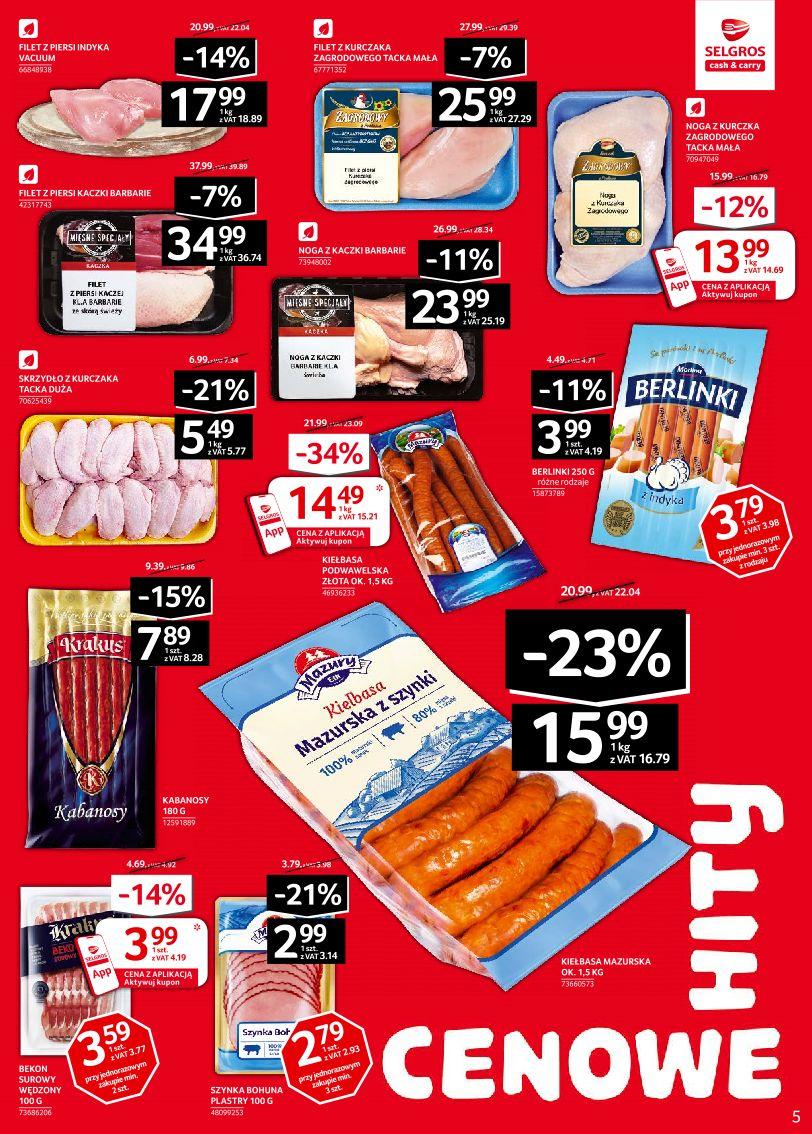 Gazetka promocyjna Selgros str. 5