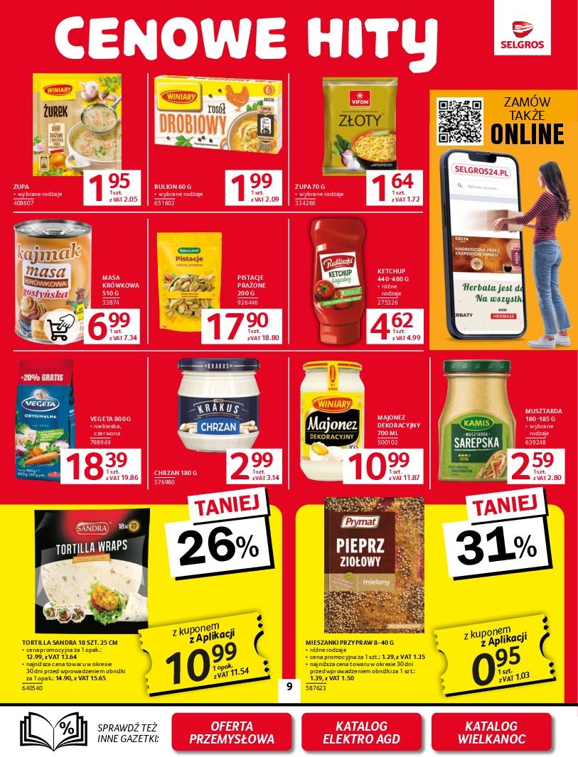 Gazetka promocyjna Selgros str. 9