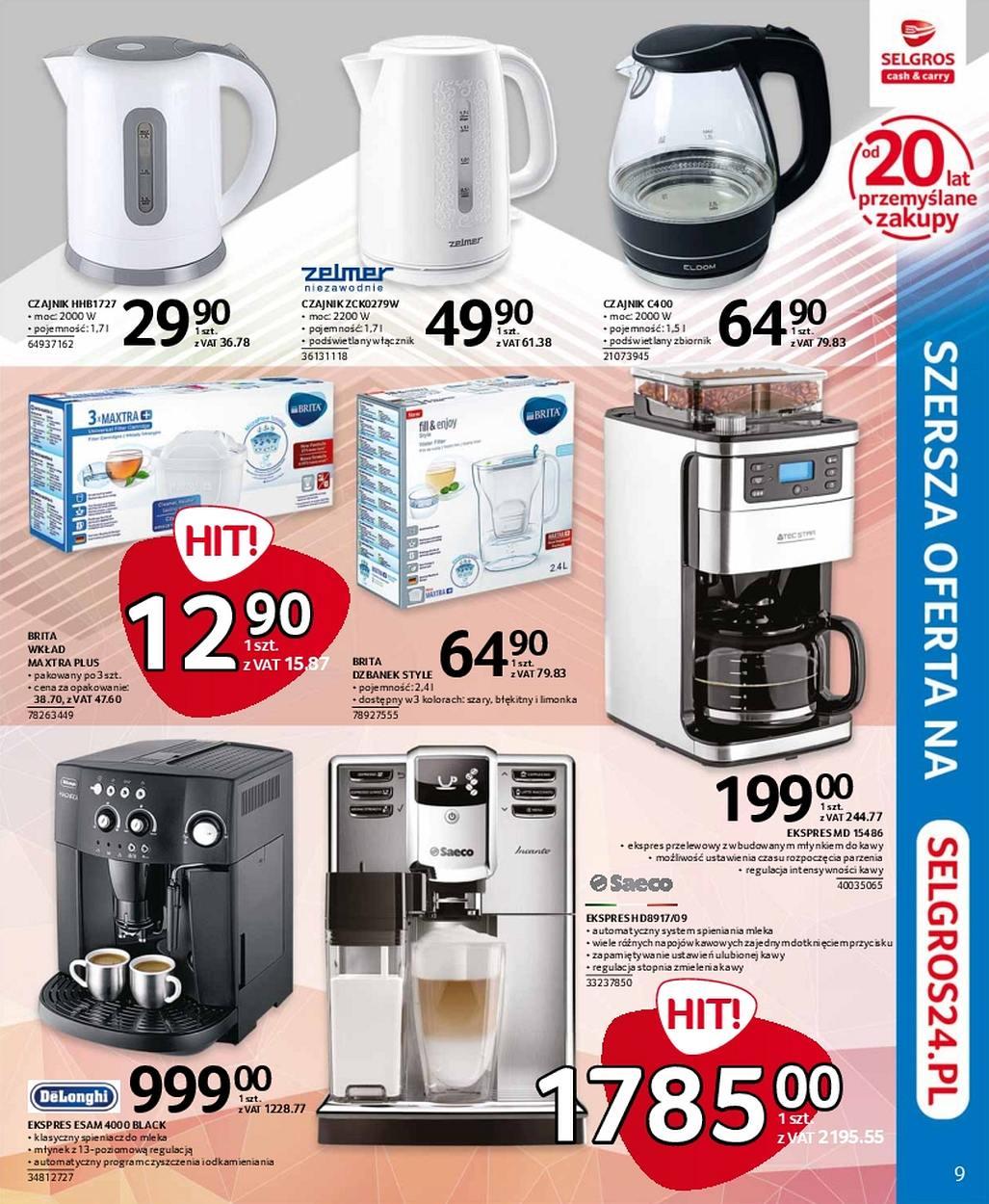 Gazetka promocyjna Selgros str. 9