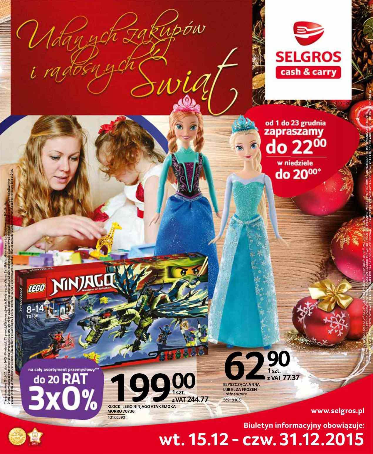 Gazetka promocyjna Selgros str. 1