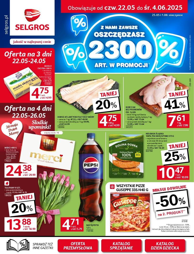 Gazetka promocyjna Selgros str. 1