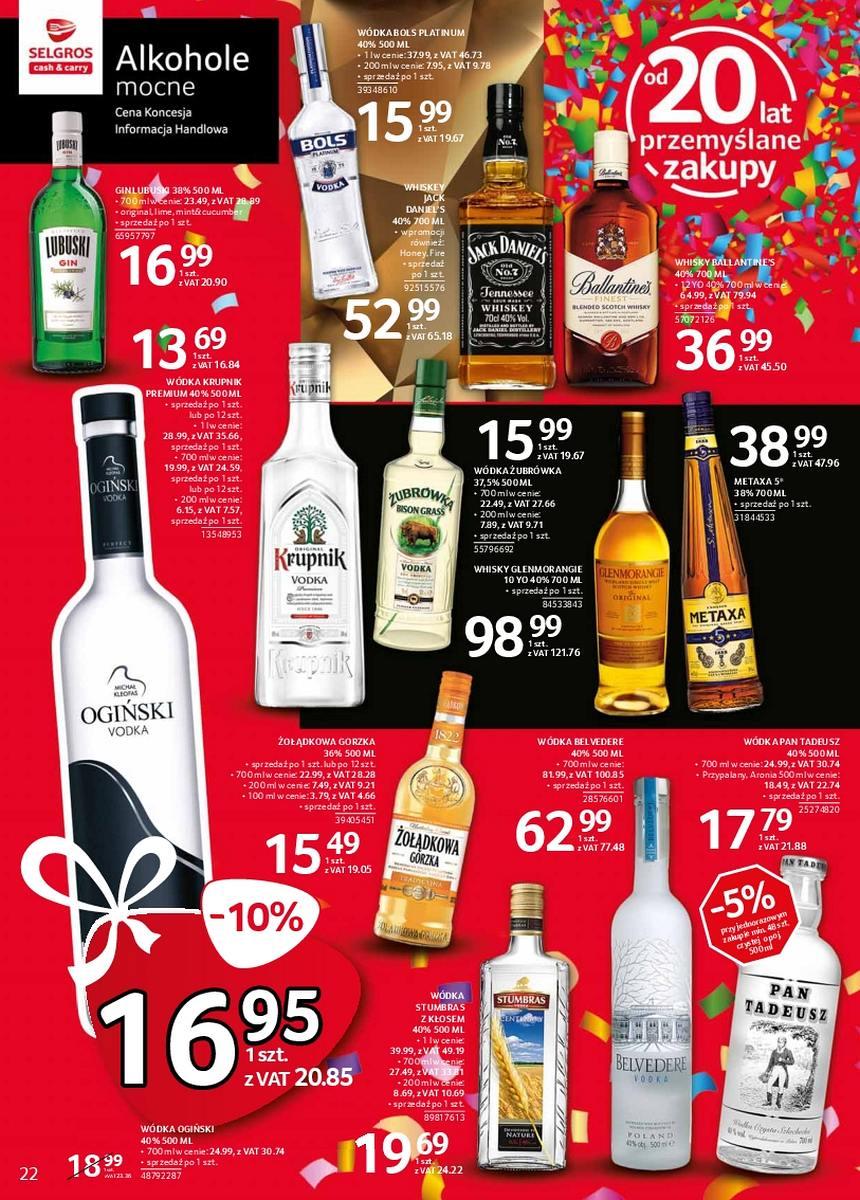 Gazetka promocyjna Selgros str. 22