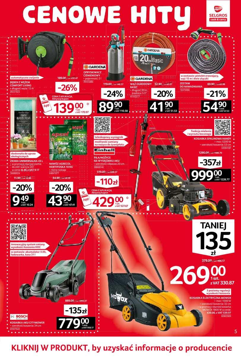 Gazetka promocyjna Selgros str. 5