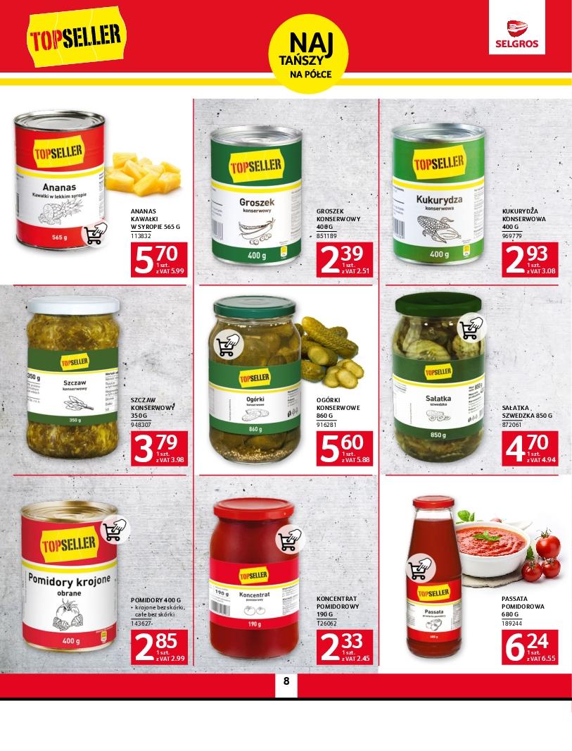 Gazetka promocyjna Selgros str. 8