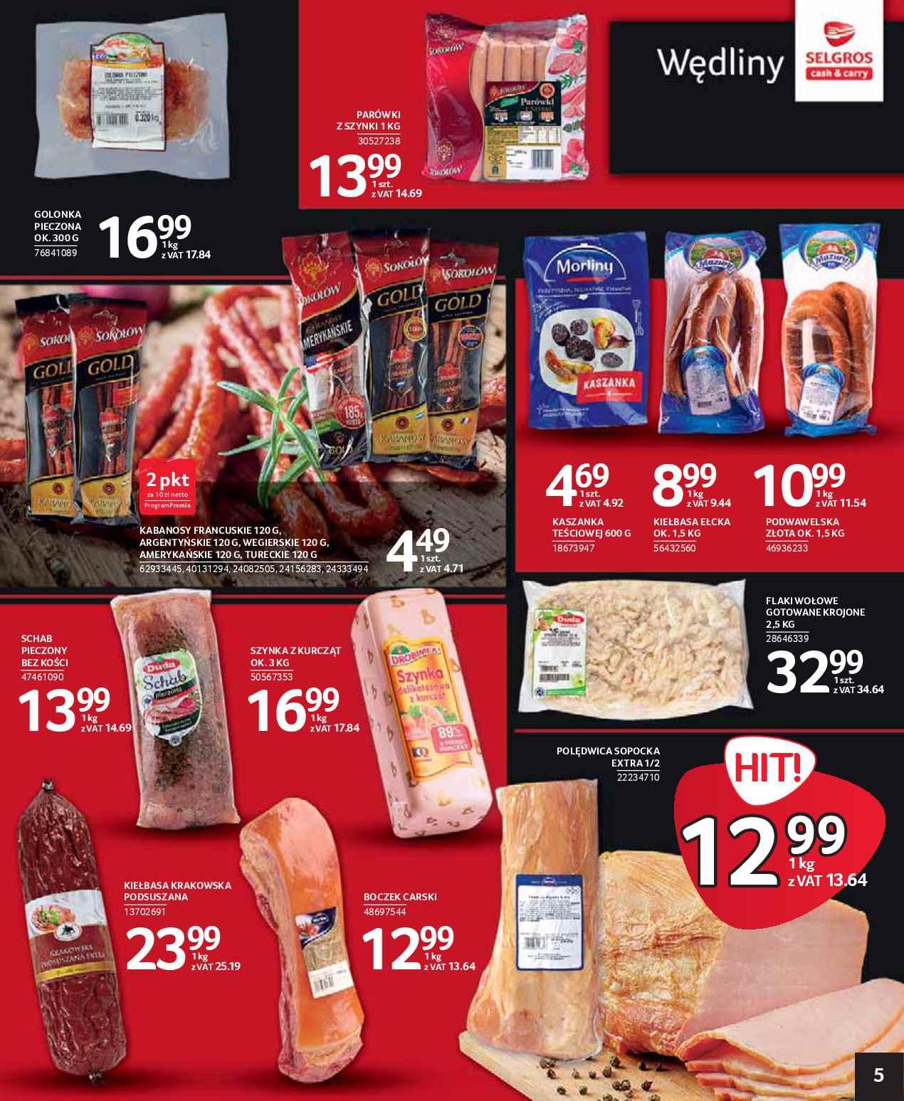 Gazetka promocyjna Selgros str. 5