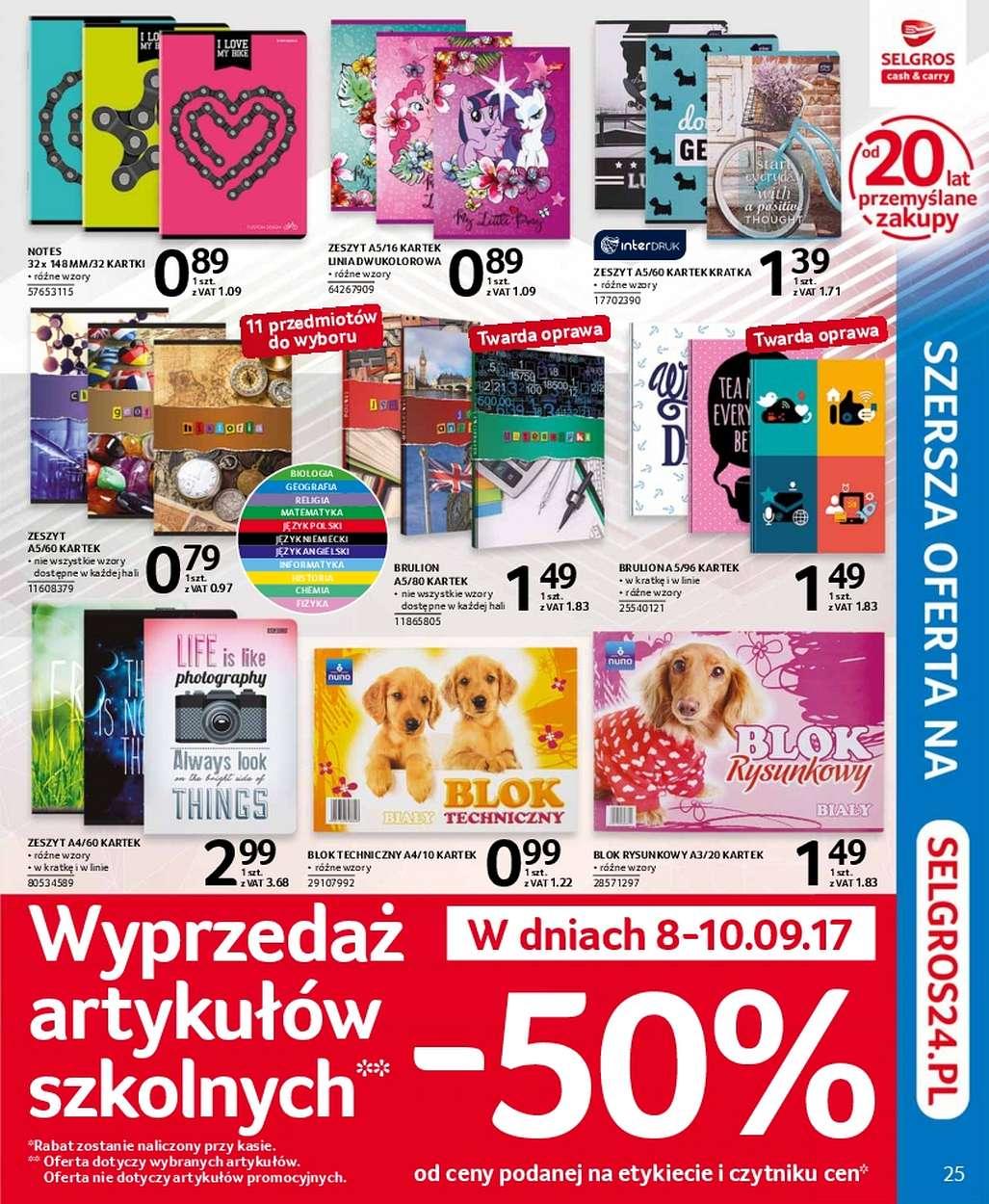 Gazetka promocyjna Selgros str. 25