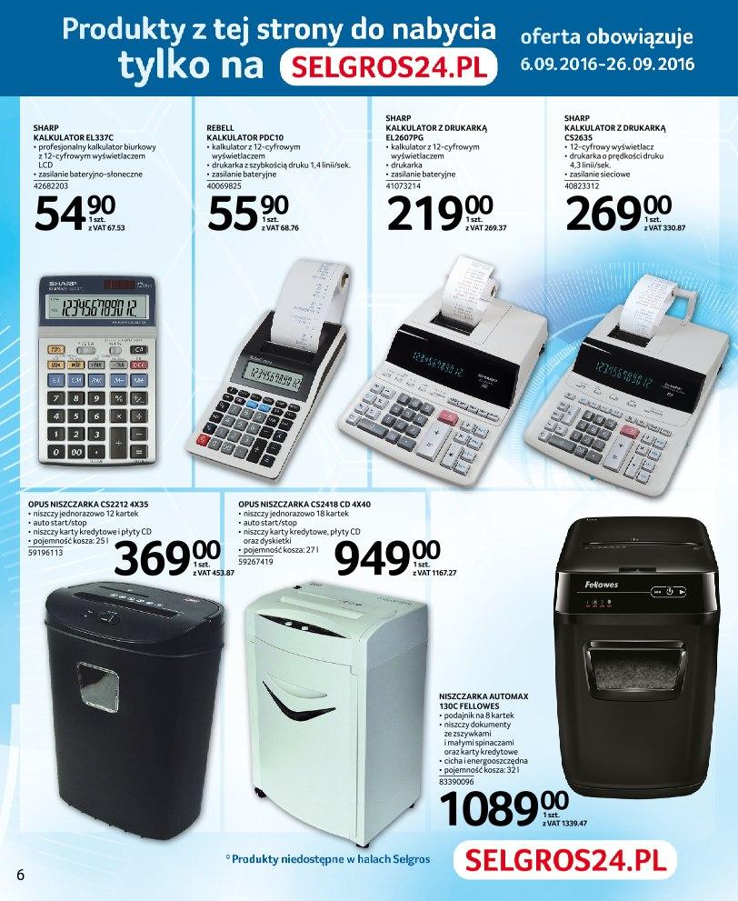 Gazetka promocyjna Selgros str. 6