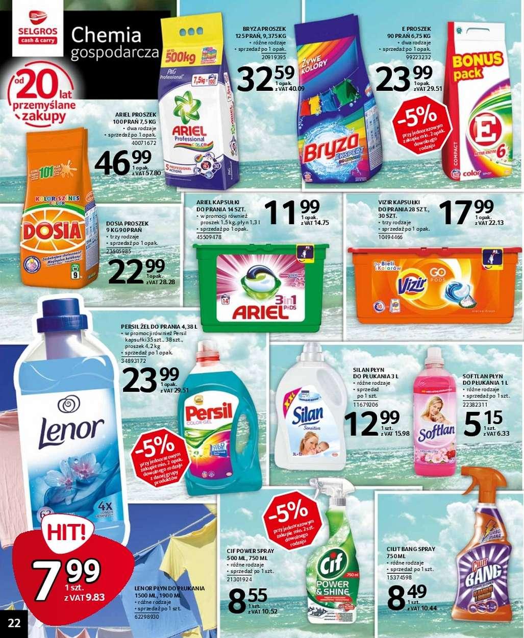 Gazetka promocyjna Selgros str. 22