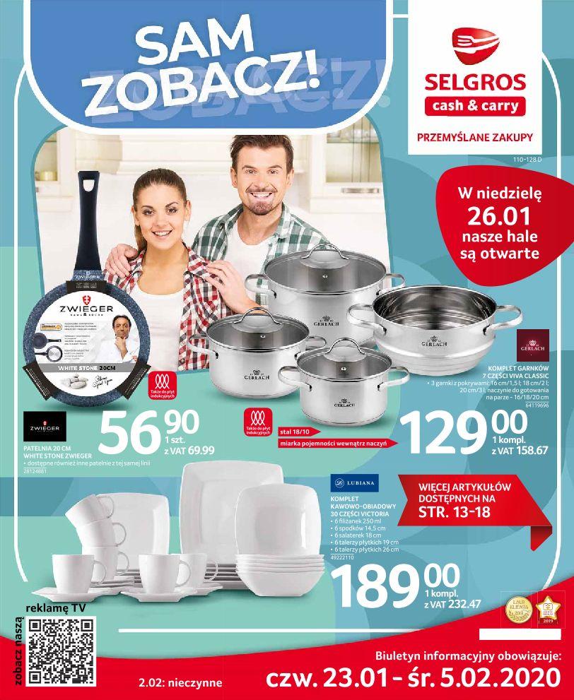 Gazetka promocyjna Selgros str. 1