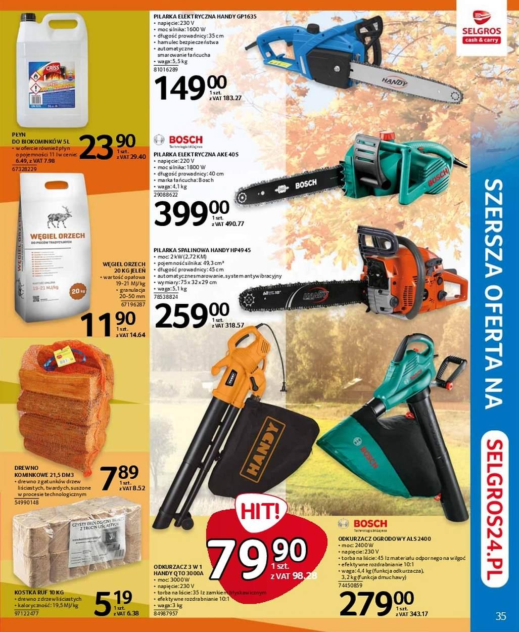 Gazetka promocyjna Selgros str. 35