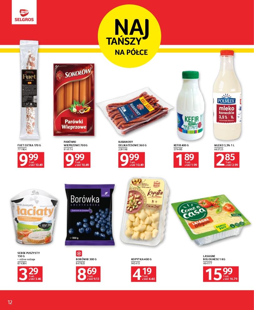 Gazetka promocyjna Selgros str. 12