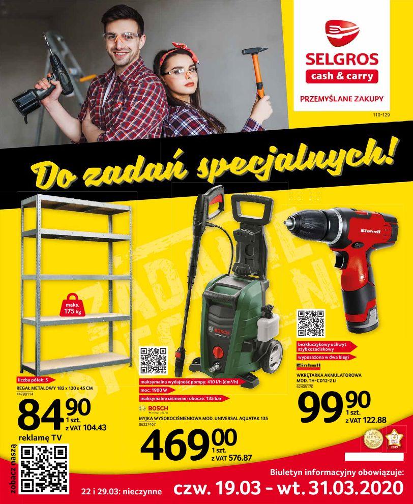 Gazetka promocyjna Selgros str. 1