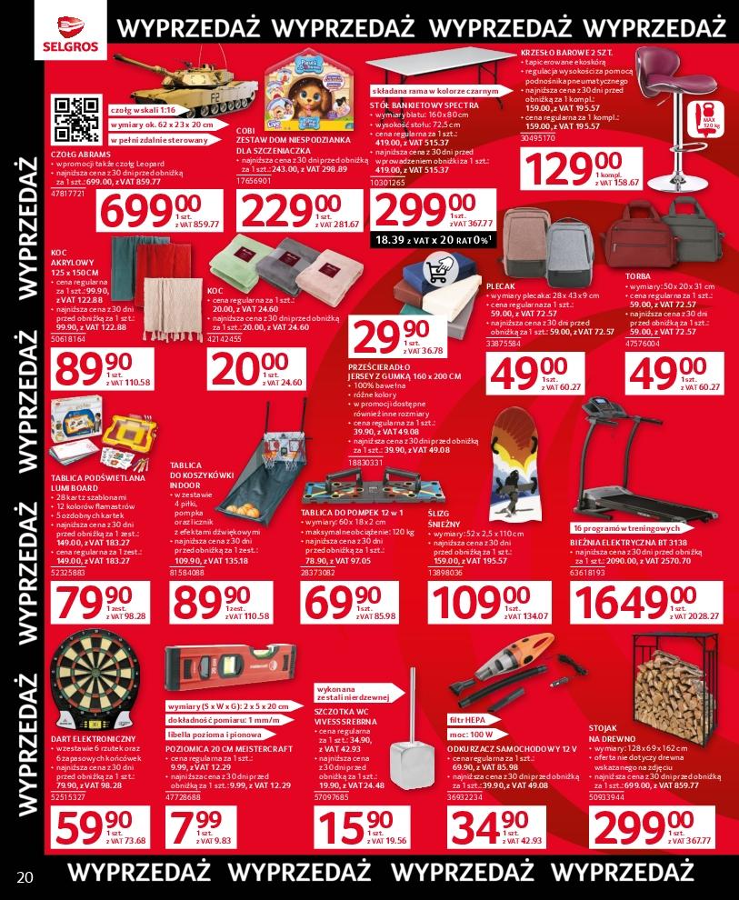 Gazetka promocyjna Selgros str. 20