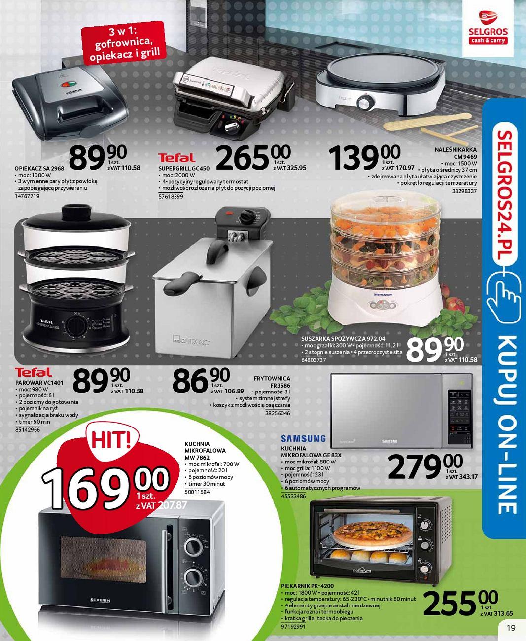 Gazetka promocyjna Selgros str. 19