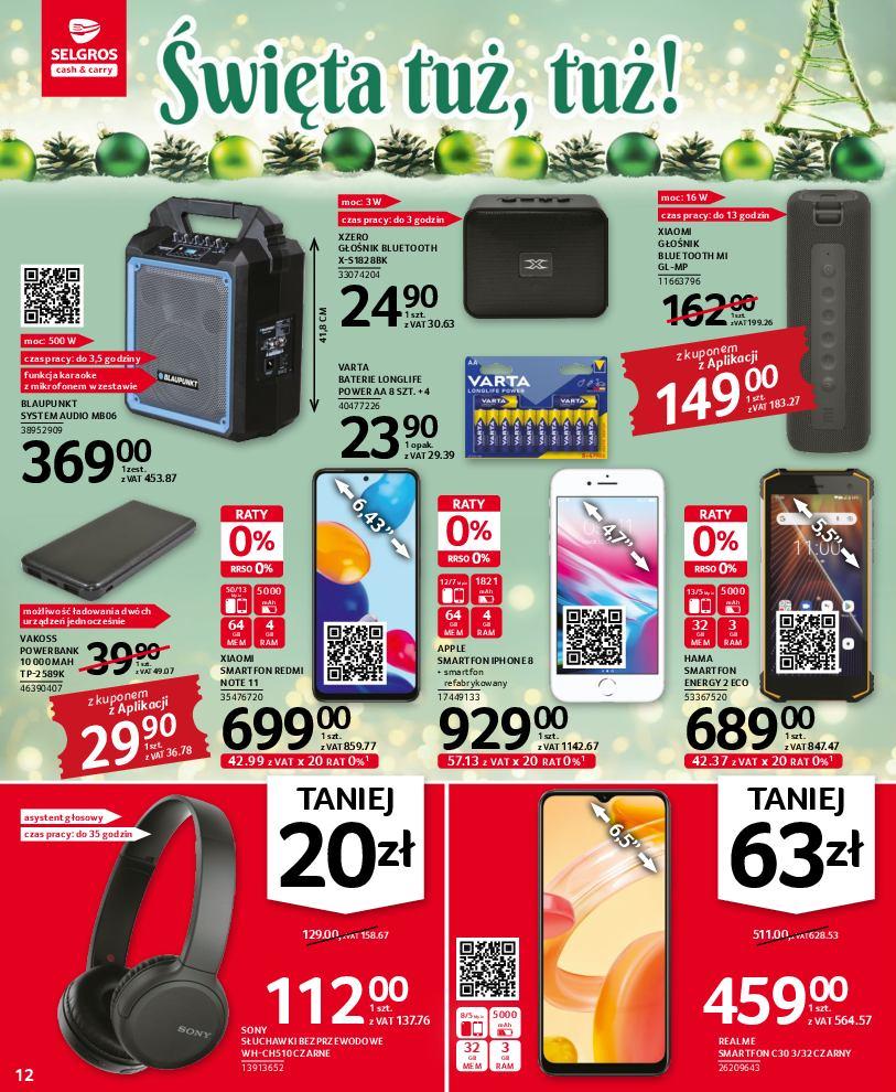 Gazetka promocyjna Selgros str. 12
