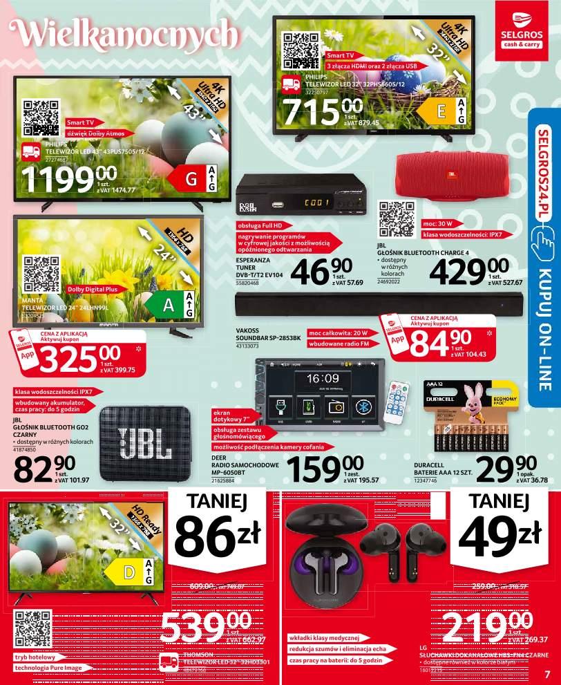 Gazetka promocyjna Selgros str. 7