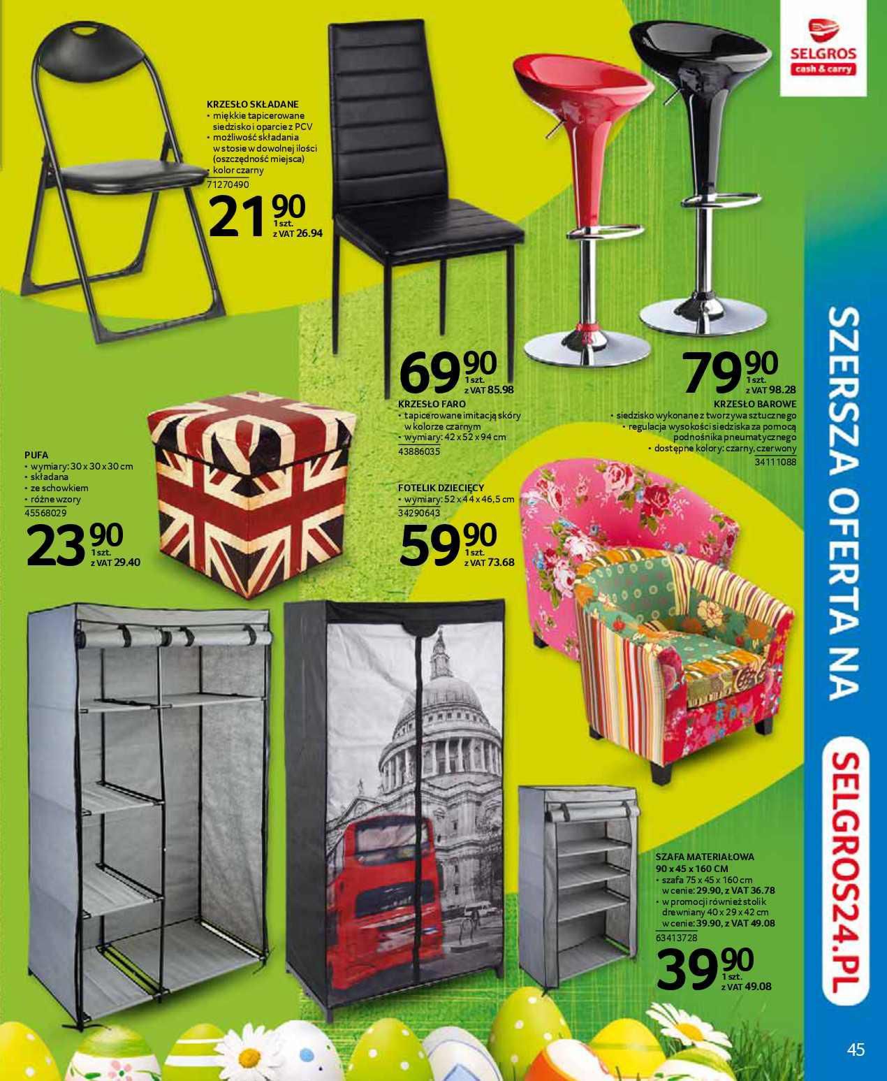 Gazetka promocyjna Selgros str. 45