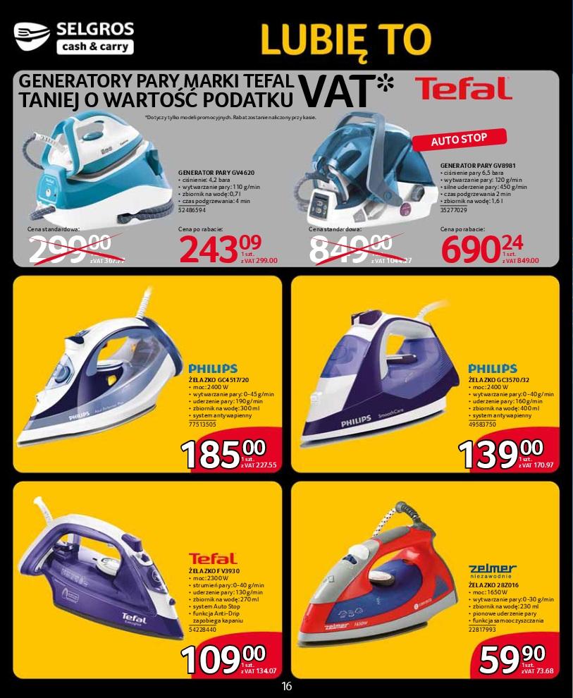 Gazetka promocyjna Selgros str. 16