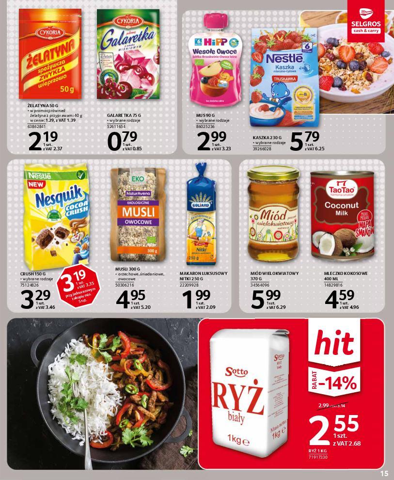 Gazetka promocyjna Selgros str. 15