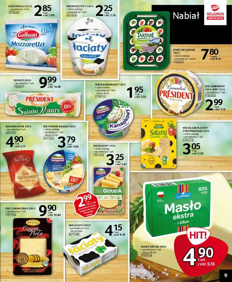 Gazetka promocyjna Selgros str. 9