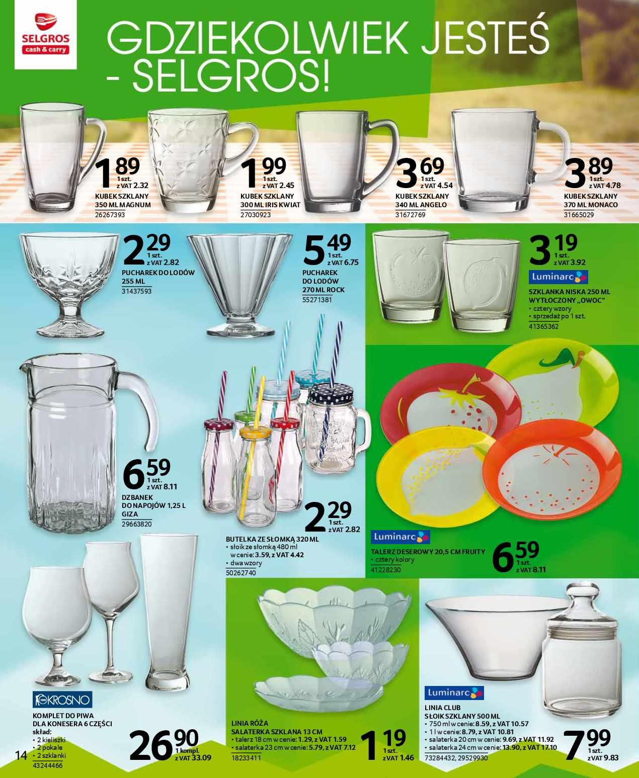 Gazetka promocyjna Selgros str. 14